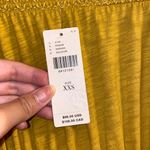 Anthropologie NWT $98 Daily Practice by  Gold Flounced Pullover Maxi Dress XXS Photo 4