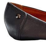 Coach  Flats Women's Black Mirror Metallic Chelsea Cap Toe Classic Sophisticated Photo 6