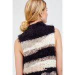 Free People Picture Perfect Fuzzy Shaggy Vest Size XS Photo 4