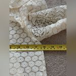 EXPRESS NWT Lace Long Sleeve Ruffle Shoulder Top Photo 6