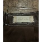 Altar'd State Altar’s state faux leather chocolate brown mini skirt Photo 1