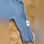 Aerie Women’s Sz L Lt Blue Big Sky Oversized Sweater Photo 11