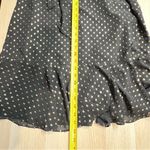 J.Crew Big Bow Midi Dress Clip Dot Black Size 0 Photo 6