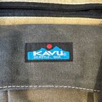 KAVU  Canvas Brown/Tan crossover crossbody bag adjustable strap Photo 7