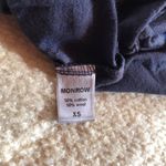 MONROW Maxi Layered Tank Dress. XS. Blue Photo 8