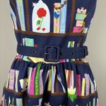 Lounge Fly Stitch Shoppe By  Disney Princess Books‎ Olivia Flare Dress Womens XS Photo 3