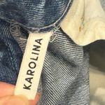 GRLFRND Karolina High Rise Crop Jean Distressed Raw Hem Stripe Revolve Size 26 Photo 8