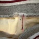 Free People FP Movement Match Point Set Ivory Varsity stripe XL top skort short Photo 3