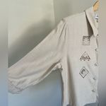 Vintage 80’s 90’s neutral embroidered boho cottage Photo 6