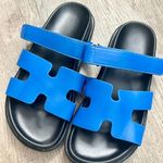 EGO NEW  blue strap sandals size 6. Photo 0