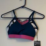 Nike Blue Pink Indy Sports Bra Photo 0
