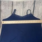 Catherines  Suprema Collection Tank Top Navy with lace detail size 2X Photo 5
