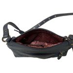 Stone Mountain blue gray leather, mini shoulder bag Photo 5