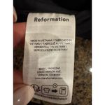 Reformation  Seren Tank - Women's Black Sleeveless Top - Size 10 Photo 6