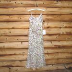 Mac Duggal 6153 Multicolor Sleeveless Floral Paillette Embellished Mesh Gown Photo 6