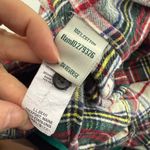 L.L.Bean  Classic Plaid Flannel Button Front Long Sleeve Womens Medium Petite Photo 2