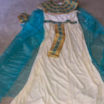 Halloween cleopatra costume Women’s Medium 8-10 5 Pc. New Photo 4