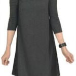 Weekday  Anthropologie Saturday Sunday Grey Cowl Neck Dress Size Large. E97 Photo 0