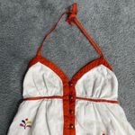 Roxy Y2K Reworked Embroidered Halter Top Size XS Photo 7