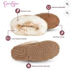 Jessica Simpson Faux Shearling Ankle Bootie Slippers Photo 1