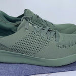 Kizik Lima Women 8.5 Sage Green Knit Hands Free Slip On Lace Up Sneakers Unisex Photo 0