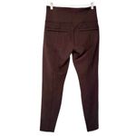 Athleta NWT Delancey Herringbone Tight Pants Leggings Brown Red Size Medium Photo 5