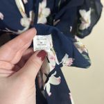 Sienna Sky Navy Floral Cold Shoulder Top | Medium Photo 4