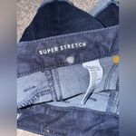 American Eagle  Outfitters Dark Blue Super Stretch Jean Shorts Photo 6