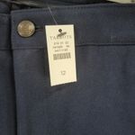 Talbots Lexington Womens Pants 12 Navy Blue Front Pockets Skinny Dress Slacks Photo 9