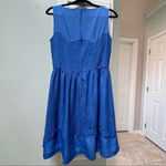 Antonio Melani Women's  Cornflower Blue Lace Dress Size 6 Wedding Guest Garden Photo 1