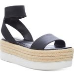 Steve Madden Kylee Black Espadrille Platform Photo 0