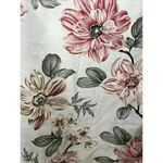 SheIn Women’s Top Size Medium Floral V Neck Semi Sheer Photo 3