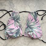 PINK - Victoria's Secret Swimming Bikini Floral Top Tie Rectangular Shape Photo 0