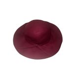 ✨Lovful Women 100% Wool Wide Brim Cloche Fedora Floppy hat Cap✨ Red Photo 2
