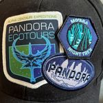 Disney NWT Parks Avatar World of Pandora Encounters Patches Baseball Cap Dad Hat Photo 3