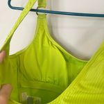 Michael Kors MICHAEL Lime Green Neon One-Piece Swimsuit- Size 8 Photo 6