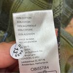 Free People  We The Free Izzy Cargo Jacket plaid oversized Shacket Shirt Green M Photo 14