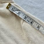 Free People  Womens Sweater Sz Medium Sarah Blazer Minimalist Preppy Neutral Photo 11