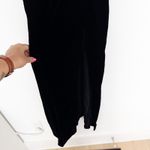 VTG 90s De Laru Womens Velvet Dress Size S Black Maxi Romantic Goth Glam‎ Photo 4