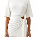 Arakii‎ Short Sleeve Knit Drape Mini T Photo 0