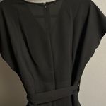 Elegant Black Wrap Dress Size M Photo 5