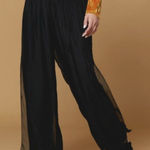 Scandal Italy Silk Viscose “Free‎ Pants” Black One Size Size undefined Photo 0