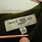 WAVERLY Grey Women’s Green Rachel Puff Sleeves Ruffles Mini Dress Size Small Photo 7