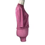 SER.O.YA Rae Metallic Mini Dress in Bubblegum Pink Small New Womens Knit Photo 5