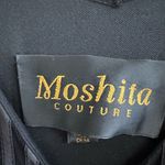Moshita Couture Set :Sleeveless Dress and Jacket size S Black Photo 12
