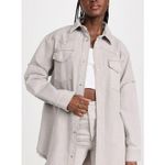 RE/DONE $395 NWT  SHIRT JACKET IN GREYISH SZ SMALL Photo 1