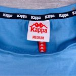 Kappa Blue  cropped short sleeve t shirt tank top size medium Photo 4