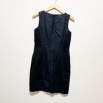 Rag and Bone Handmade In New York Cotton Poplin Sleeveless Mini Shift Dress Blue 8 Photo 3