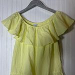 Eberjay Eberjey Lucia Off Shoulder Teddy Romper Yellow NEW Photo 2
