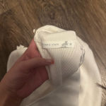 Altar'd State White high neck open back sweater Photo 2